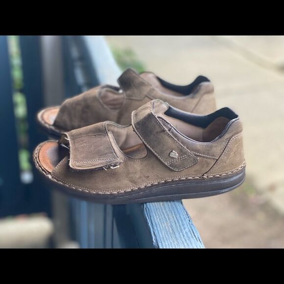 Finn Comfort Women's Prevention Line Nubuck Sandal Sz 36 EUR - Picture 1 of 9